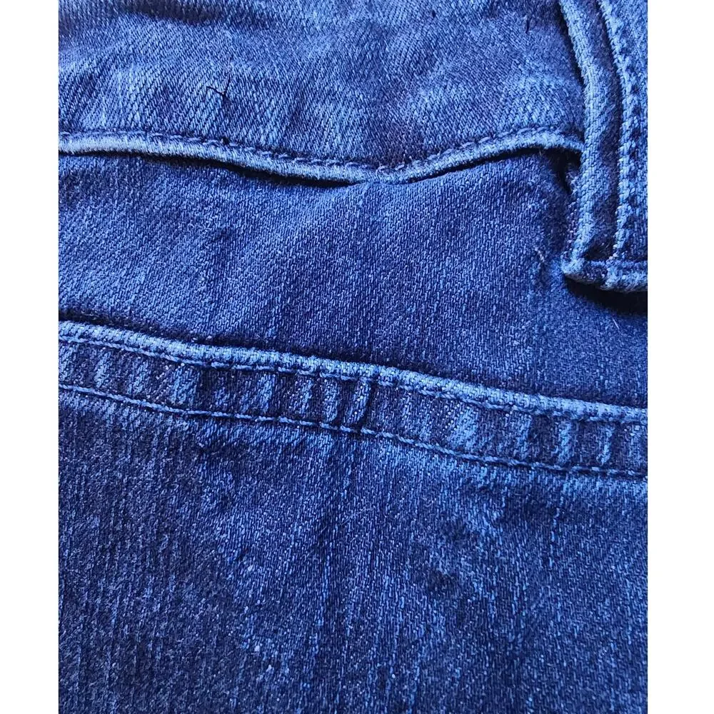 Soft Surroundings Dark Wash Boho Straight Leg Denim Jeans Size 1X